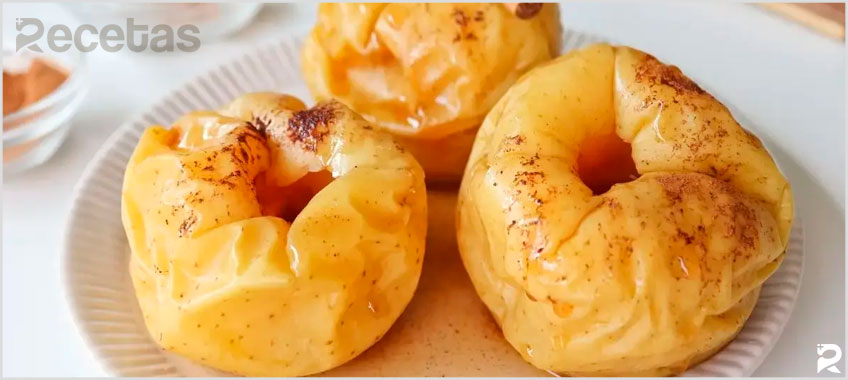 Postre Rápido: Manzanas Asadas con Canela
